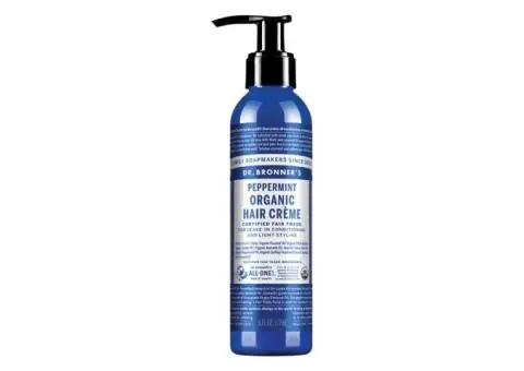 Want Refreshing, Hydrated Hair? Try Dr. Bronner’s Peppermint Organic Hair Crème!