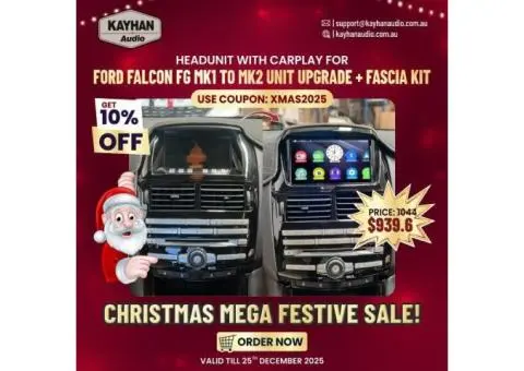 “Head Unit Upgrade + Fascia Kit for Ford Falcon FG | Christmas Special”