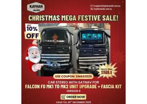 “Christmas Mega Sale: Ford Falcon FG Head Unit Upgrade”