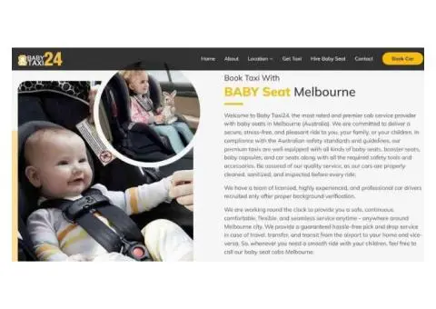 Melbourne Airport Child Seat Taxi Service – Safe & Family-Friendly Transfers