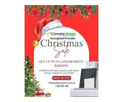 Christmas Sale on Solar, Aircon & Energy Upgrades – Melbourne