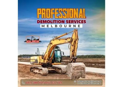 Knock Down Any Old Structure with Professional Demolition Services