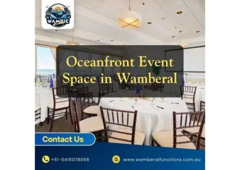 Oceanfront Event Space Wamberal | Coastal Venue Hire