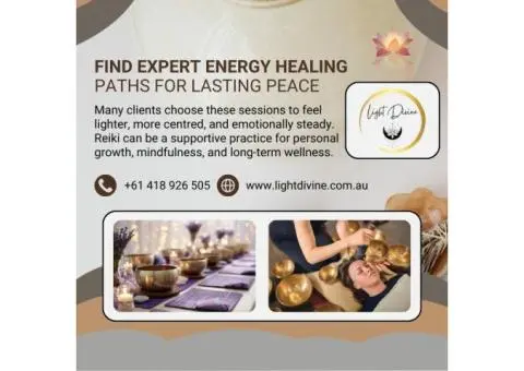 Find Expert Energy Healing Paths for Lasting Peace
