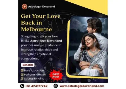 Get Your Love Back in Melbourne