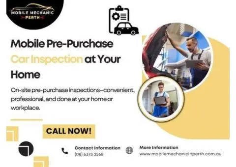 Need a Mobile Mechanic for Vehicle Inspection Near You?