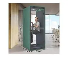 Simple Office Pod Booth - Reduce The Sound by 30-40 Decibels