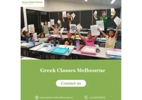 High-Quality Greek Classes Melbourne at Zenon Education Centre