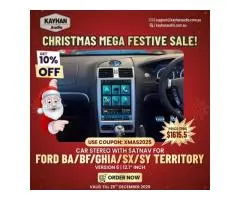 Santa-Approved Deal! Ford Car Stereo with SatNav – 10% OFF