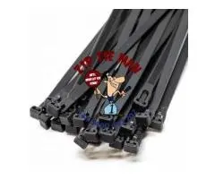 Durable Black Cable Ties for Cars – Zip Tie Man