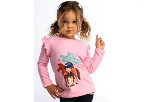 Celebrate Christmas With Girls Horse Riding Shirts