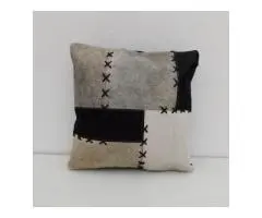 Handcrafted Cowhide Cushions Covers