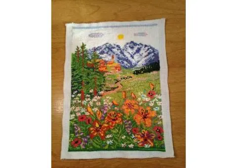 painting cross stitch - 1/5