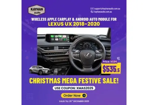 Wireless Apple CarPlay & Android Auto Module For Lexus UX 2018-2020 - 2/3