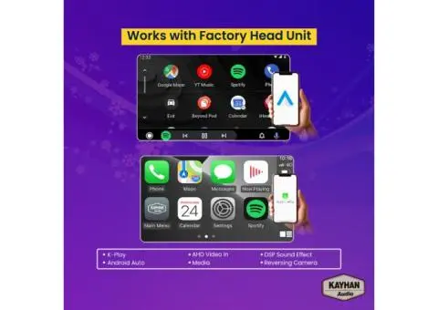 Wireless Apple CarPlay & Android Auto Module For Lexus UX 2018-2020 - 3/3