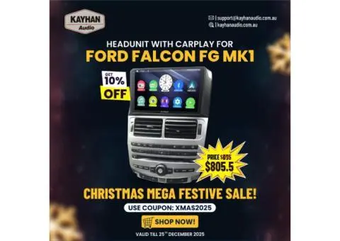 Headunit with Carplay for Ford Falcon FG MK1 - 1/3