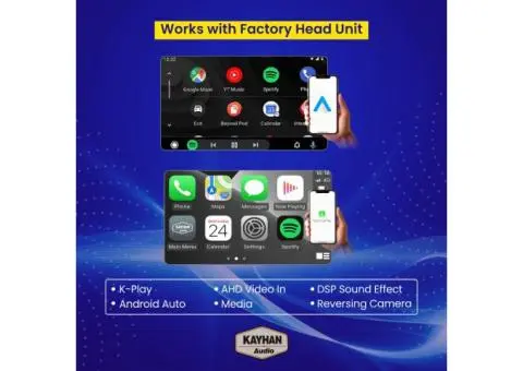 Wireless Apple CarPlay & Android Auto Module For Mercedes SLK R172 2011-2012 - 2/3