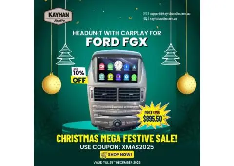 Headunit with carplay for Ford FGX - 1/3