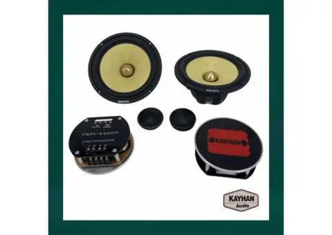 Two Way Component Car Speaker 6.5 inch with Tweeter 1.8 inch - 2/3