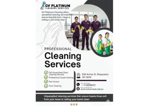 Professional Cleaning Services in Shepparton – Pro Clean | G V Platinum