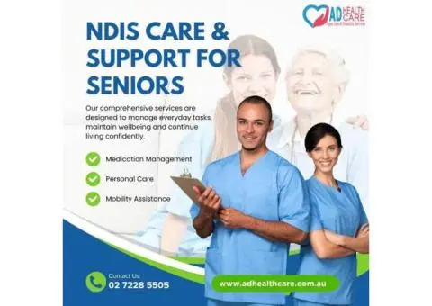 NDIS Care Support for Seniors