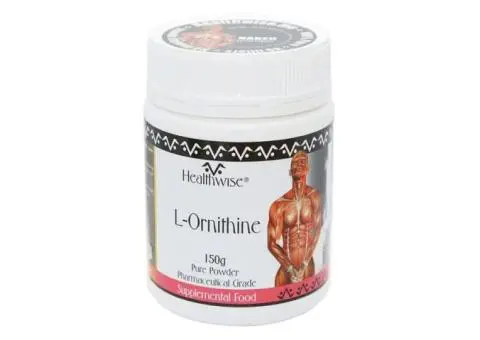Healthwise L-Ornithine Powder for Recovery & Amino Acid Metabolism