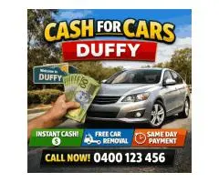 Cash for Cars Duffy | Instant Quotes & Same Day Pickup