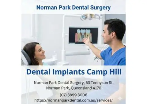 Trusted Care for Dental Implants Camp Hill by Norman Park Dental Surgery