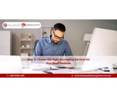 How To Choose The Right Accounting Services For Your Small Business