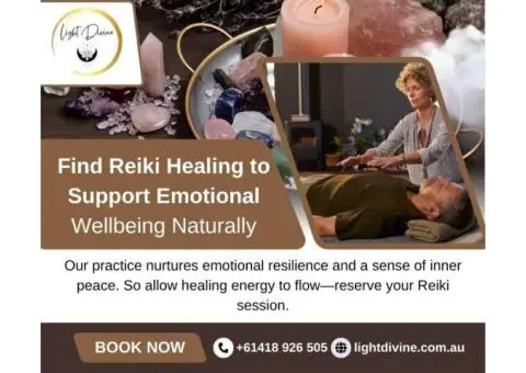 Find Reiki Healing to Support Emotional Wellbeing Naturally