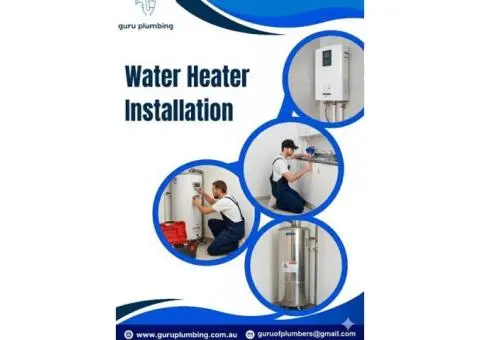Water Heater Installation in Port Hedland - Guru Plumbing