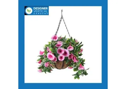 Shape Spaces Using Realistic & Durable Artificial Hanging Plants