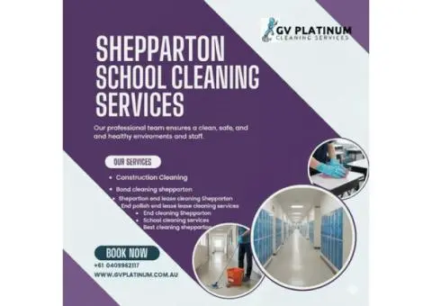 Shepparton School Cleaning Services By G V Platinum