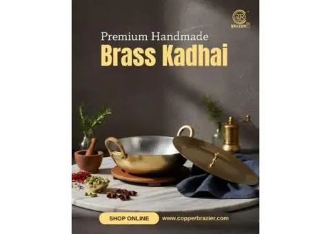 Where to Buy Authentic Handmade Brass Kadhai Online