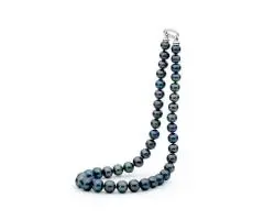 Moonlight Necklace – Luxury Black Pearl Necklace for Weddings & Gifts