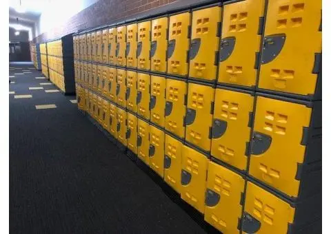 Customisable Worker Lockers Designed for Security and Style