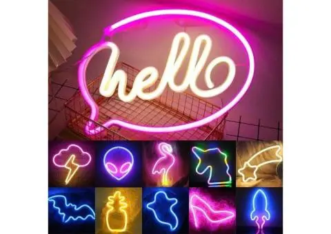 Custom Neon Signs for Businesses, Events & Home Décor