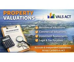 Professional Property Valuations Services in ACT | Vals ACT