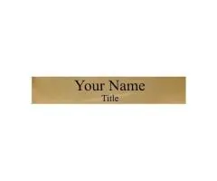 Custom Engraved Desk Name Plates Online