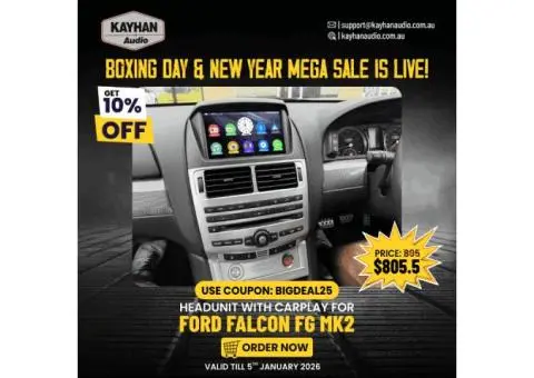 New Year Mega Sale – Apple CarPlay Headunit for Ford Falcon FG MK2