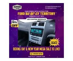 Upgrade Your Ford BA/BF/SY Territory with a 9.6” Smart Car Stereo – Boxing Day Mega Deal!