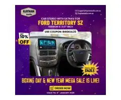 Modernise Your Ford Territory SZ with a 9.6” Touchscreen Stereo