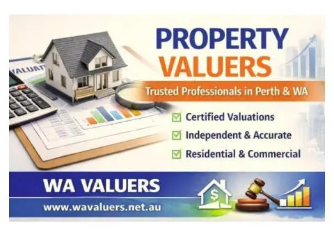 Trusted Property Valuers in Perth – WA Valuers