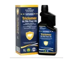 Vetsense Triclamec Ultra Pour-On for Cattle Health