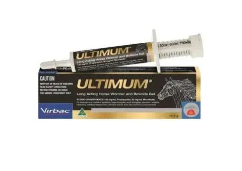 Virbac Ultimum Long Acting Horse Wormer and Boticide Gel