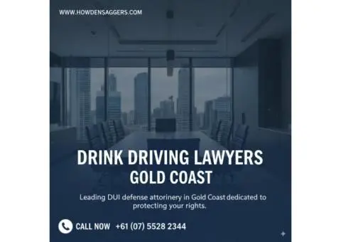 Save yourself contacting the perfect drink driving lawyers gold coast
