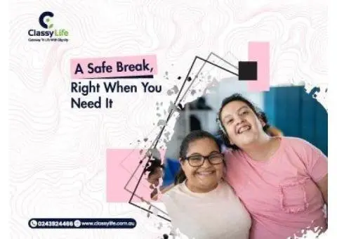 NDIS Disability Service Providers Central Coast | SIL in Central Coast | Classy Life