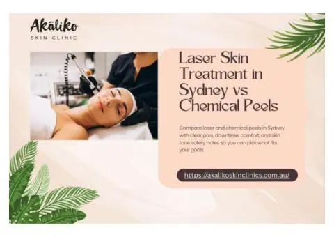 Laser Skin Treatment in Sydney vs Chemical Peels