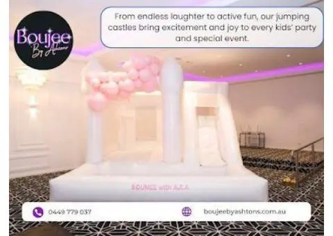 Boujee By Ashtons – Premium Jumping Castle Hire in Melbourne