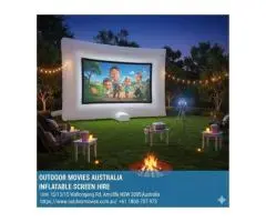 Inflatable Screen Hire for Outdoor Movie Nights Big And Small